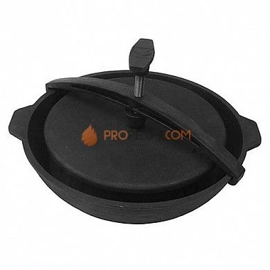 Гриль-жаровня комплект с крышкой Рубцовск "Сибирячка" КСГ280/55Кр (крышка, блинок, гриль-жаровня)