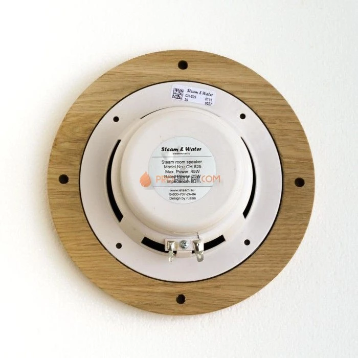Комплект акустической системы SW 2 Black ECO Wood, круг (Встраиваемый)