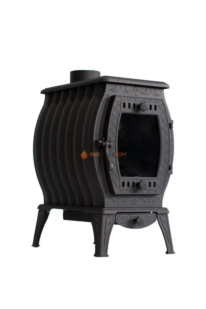 Печь-камин НМК Сибирь 11 кВт чугунная