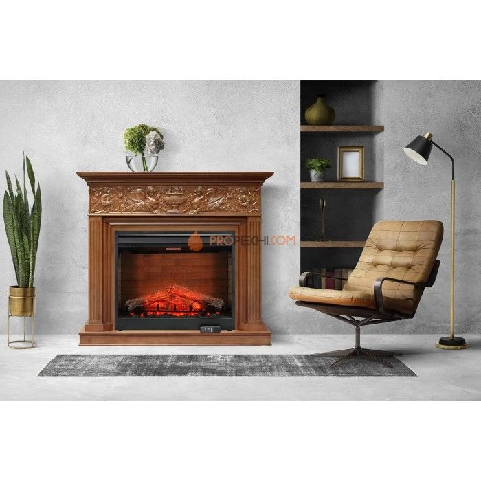 Каминокомплект Dimplex Palace - Белый с серебром с очагом Symphony 30 inch DF3020-EU