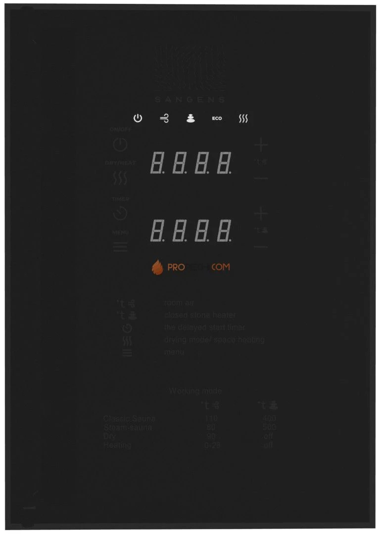 Пульт управления  SANGENS W15-18 кВт силовой блок с Bluetooth управлением, шт