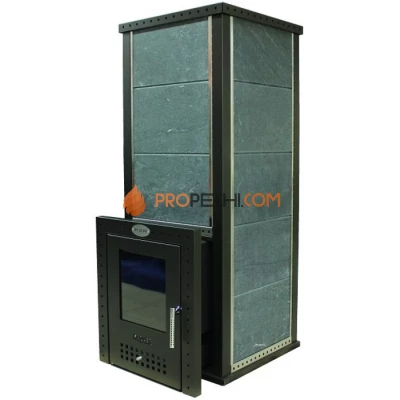 Дровяная печь для бани Klover RT 20-RV ( Талькомагнезит 30 мм )