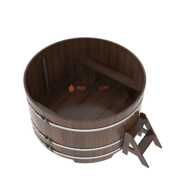 Купель BentWood круглая из мореного дуба d=1,80