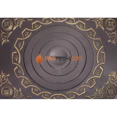 Плита под казан Гефест 01 705х530 ф400 с патиной