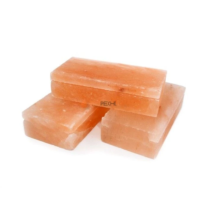 Соляной кирпич шлифованный с пазом 200х100х50 мм