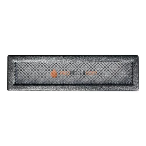 Решетка каминная стальная Серебро 160х506 Tarnavva