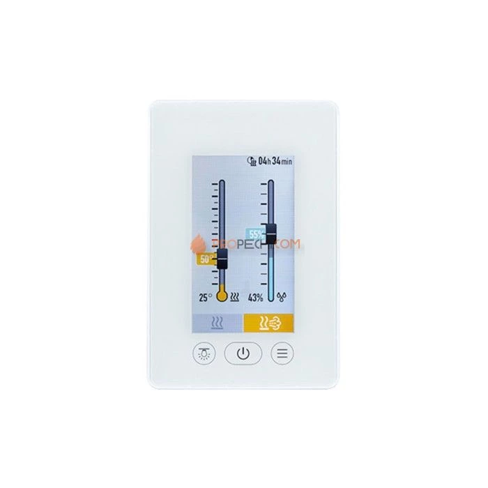 Пульт управления Fasel touchline 5200 DESIGN TOUCH (упр. температурой+влажностью) Белый