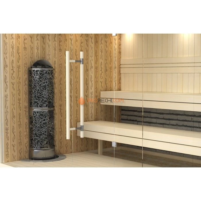 Электрическая печь SAWO DRAGONFIRE Heater King DRFT6-90NS-WL-P-C 9 кВт (пульт и блок мощности докупаются отдельно)