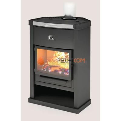 Печь-камин Теплодар ОВ-120 угловой