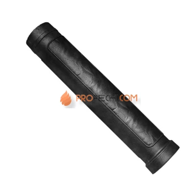 Стартовый дымоход D 130 L 740 (цв. черный)