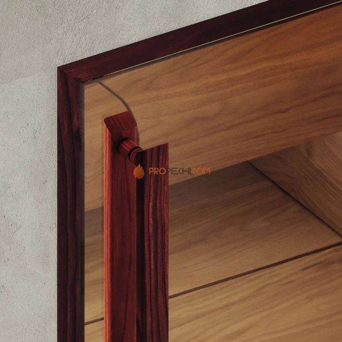 Дверь для хамама DoorWood АРТ Wood 52 Бронза, 2100x800 мм