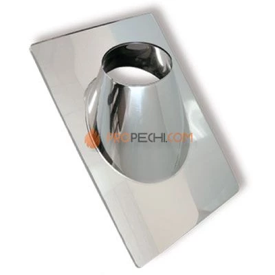 КРОВЕЛЬНЫЙ ЭЛЕМЕНТ 0° DKH НА ТРУБУ D250 С ИЗОЛЯЦИЕЙ 50 ММ, ОЦИНКОВАННАЯ СТАЛЬ