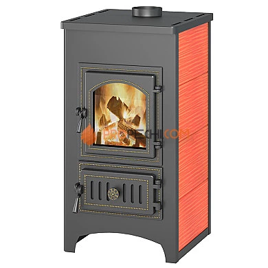 Печь-камин Везувий ПК-01 (270)  красный