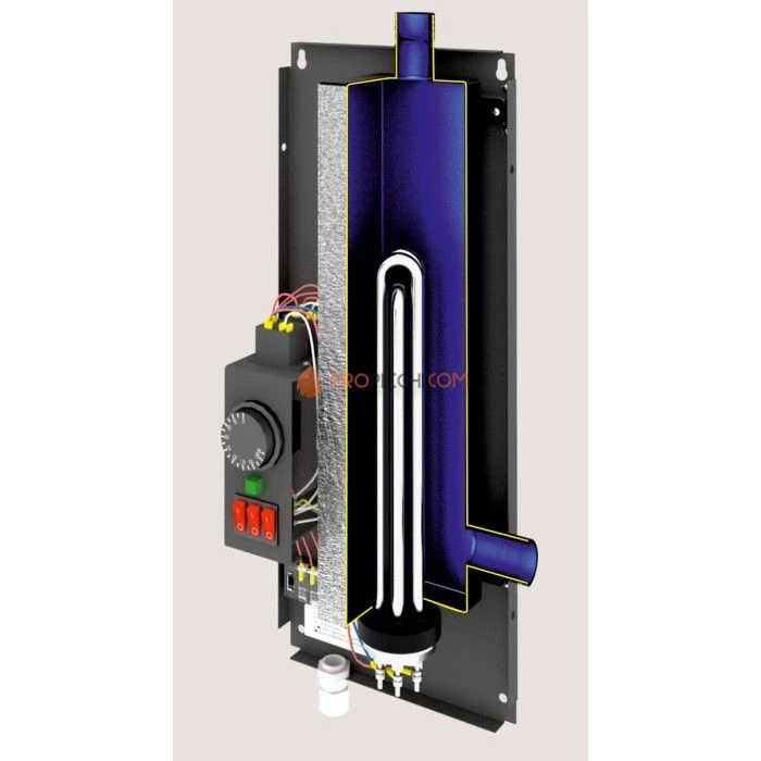 Электрический отопительный котел Теплодар Спутник-6 черный