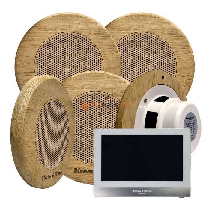 Комплект акустической системы SW-R5 SOUND SAUNA (пять колонок, круг)