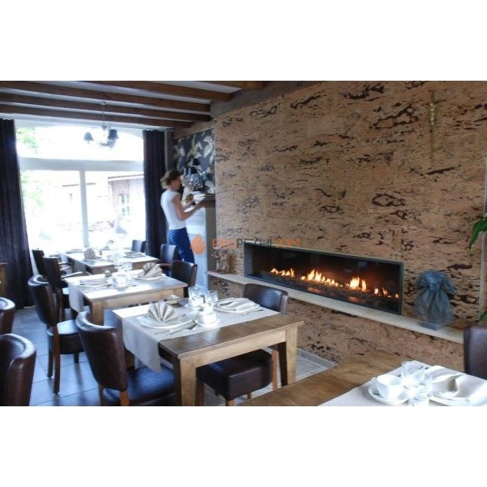 Газовая топка Vero Design Gala Стандарт (900x500 мм) D130/200 мм, горелка VLK burner