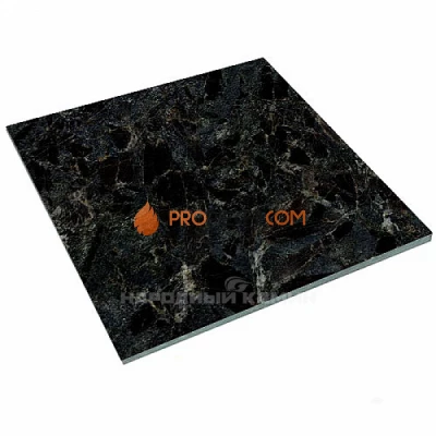 Плитка пироксенит полированная 300x300x10 мм (0,9 м2)