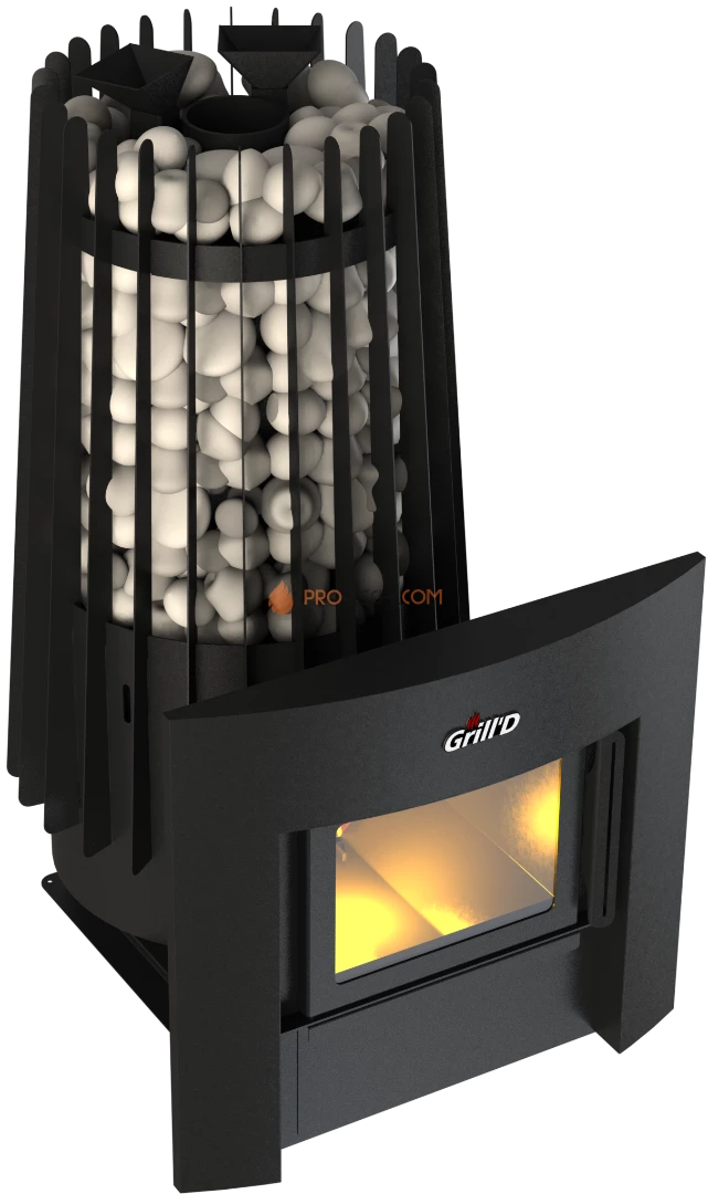 Банная печь Grill'D Cometa Vega 180 Window