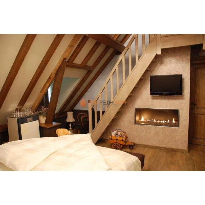 Газовая топка Vero Design Gala Стандарт (900x500 мм) D130/200 мм, горелка VLK burner