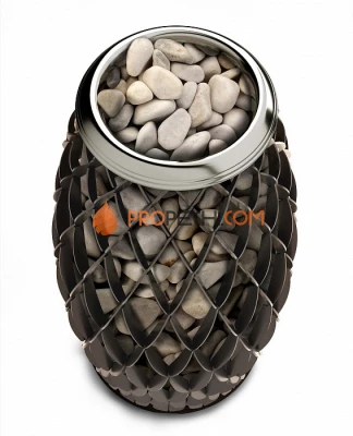 Печь для бани Термофор Мэри Экс 9кВт черная бронза