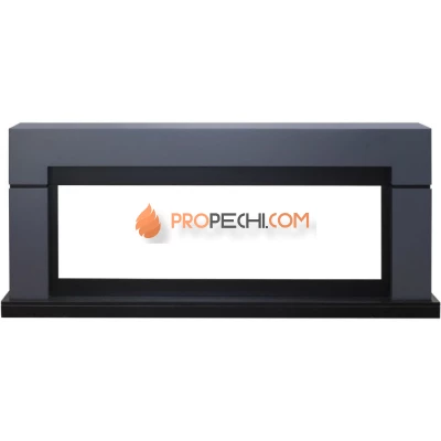 Портал Dimplex Lindos (линейный) - Серый графит
