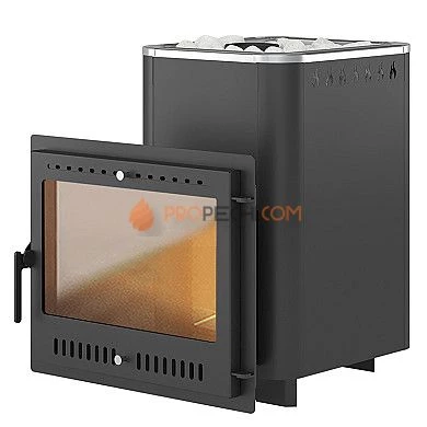 Печь для бани Везувий Русичъ Антрацит 22 Панорама