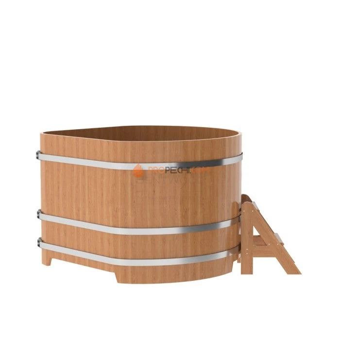 Купель BentWood угловая из натурального дуба 1,37х1,37