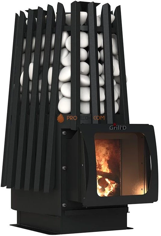 Банная печь Grill'D Cometa Vega 350 Short Window Max