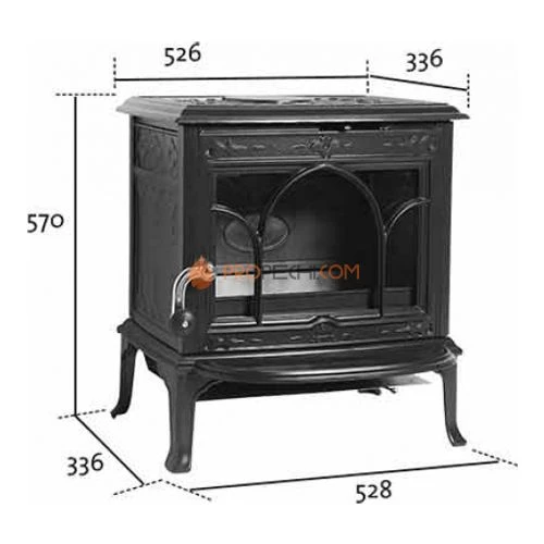 Печь-камин Jotul F 100 BP