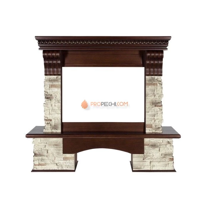 Каминокомплект Royal Flame Aberdeen - Темный дуб с очагом Vision 26 EF LED 3D FX