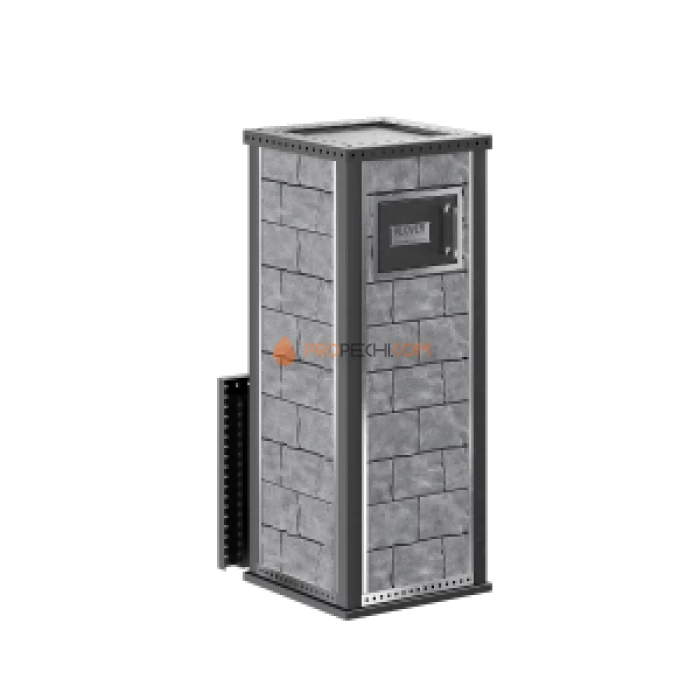 Дровяная печь для бани Klover RT 20-RV ( Талькомагнезит, Design 02 )