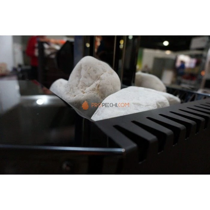 Дровяная печь для бани Ермак 30 Люкс BLACK (сталь)