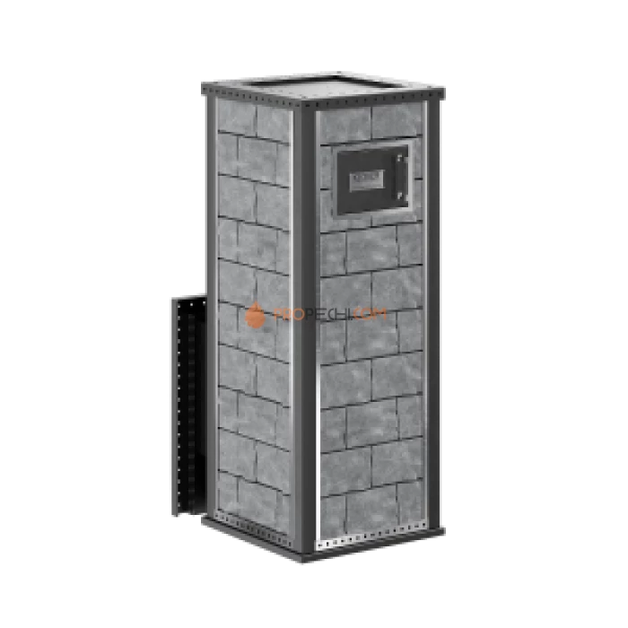 Дровяная печь для бани Klover RT 35-RV 310S ( Талькомагнезит, Design 02 )