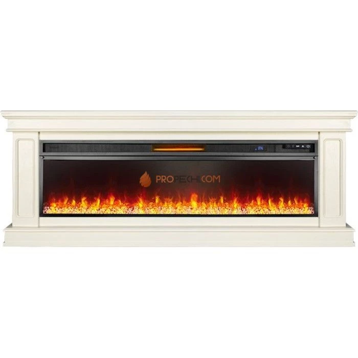 Каминокомплект Royal Flame Geneva 60 - Слоновая кость с очагом Vision 60 LED