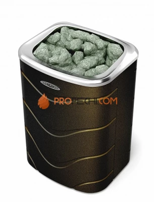 Печь для бани Термофор Примавольта 9кВт черная бронза