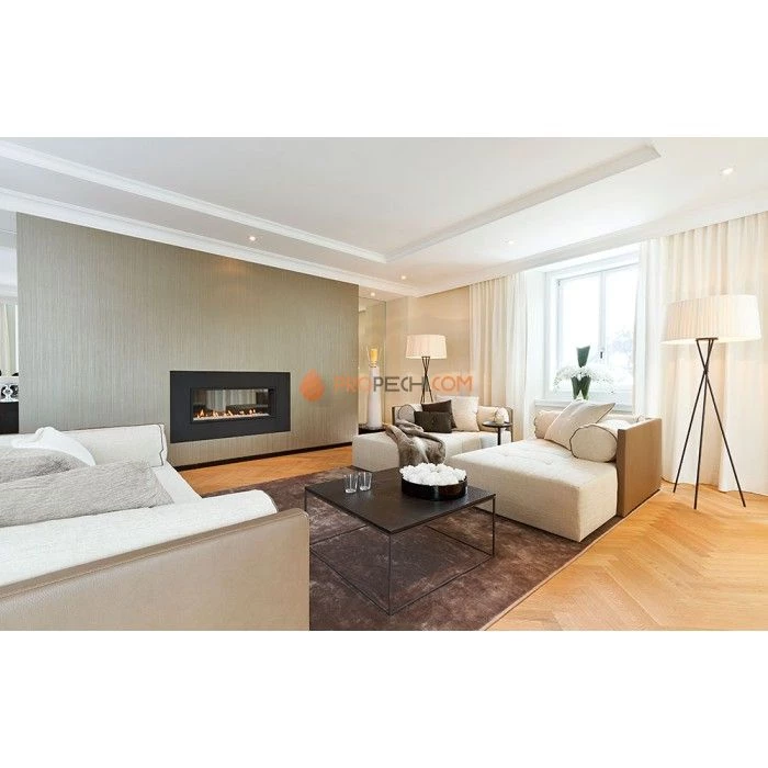 Газовая топка Vero Design Gala Стандарт (900x500 мм) D130/200 мм, горелка VLK burner