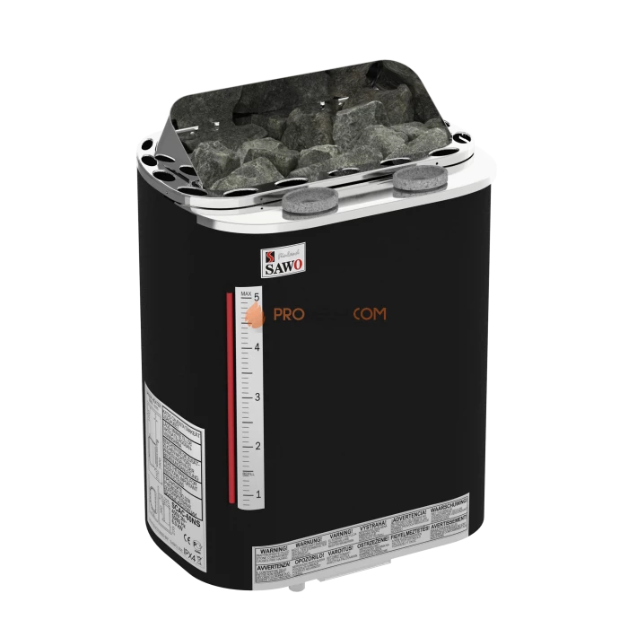 Электрическая печь SAWO SCANDIA SCAC-80NS-P-F 8 кВт (встроенный парогенератор, пульт и блок мощности докупаются отдельно)