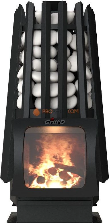 Банная печь Grill'D Cometa Vega 350 Short Window Max