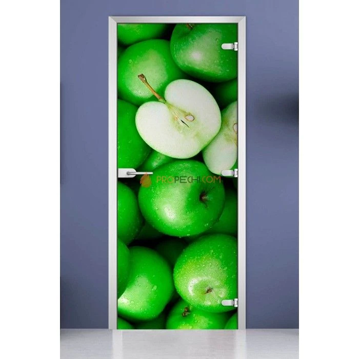 Стеклянная межкомнатная дверь DoorWood с фотопечатью Fruite-17, 2000х700 мм