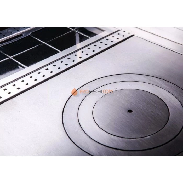 Отопительно-варочная печь Klover ALTEA (maya ocra)