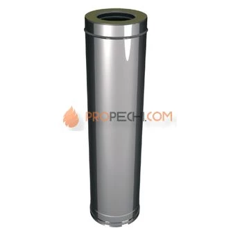 Труба DTH L1000 D104 с изоляцией 50 мм, AISI 321/304 (Вулкан)