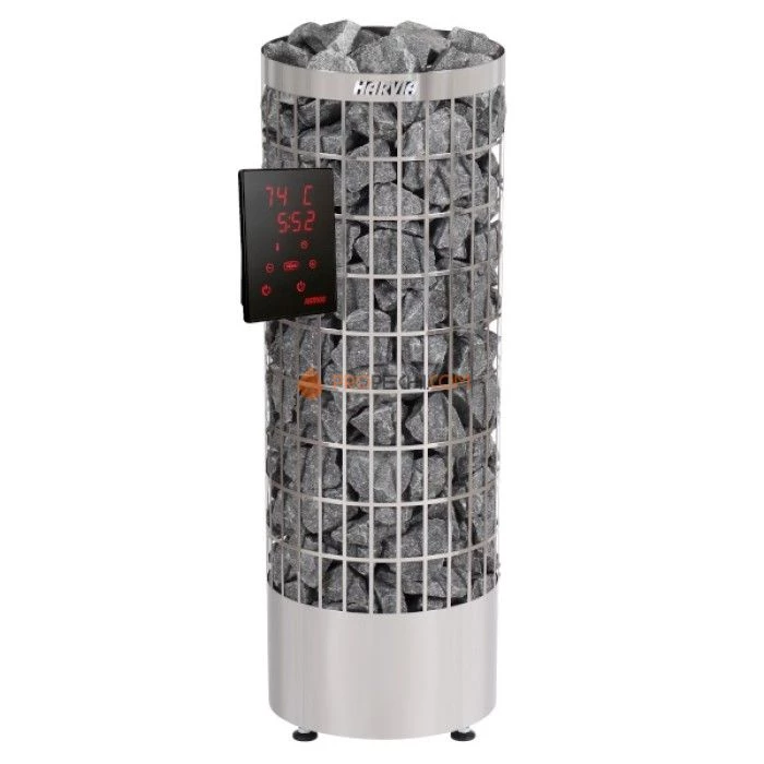 Электрическая печь Harvia Cilindro PC110XE Steel (с выносным пультом в комплекте)