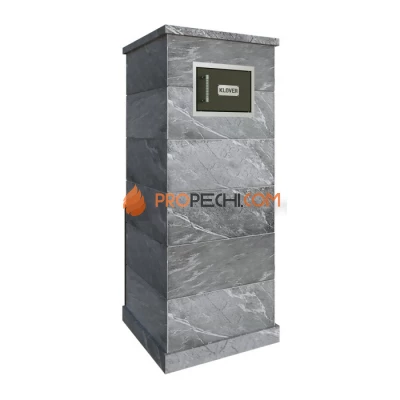 Газовая печь для бани Klover RT 50-RV 310S ( Талькомагнезит Стандарт, прямые углы )