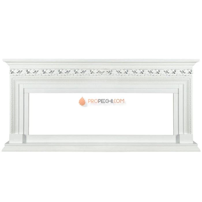 Каминокомплект Royal Flame Valletta 60 - Белый с очагом Vision 60 LED
