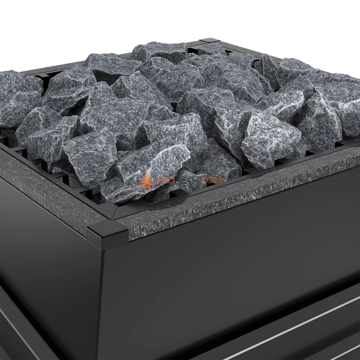 Электрическая печь EOS Future 10 кВт (Stone Nero Impala)