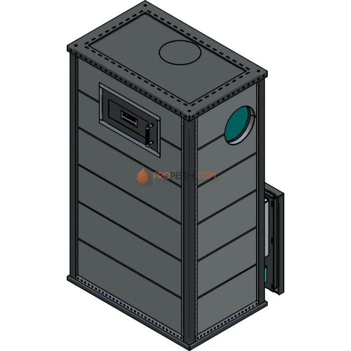 Газовая печь для бани Klover 100-RV 310S ( Талькомагнезит )