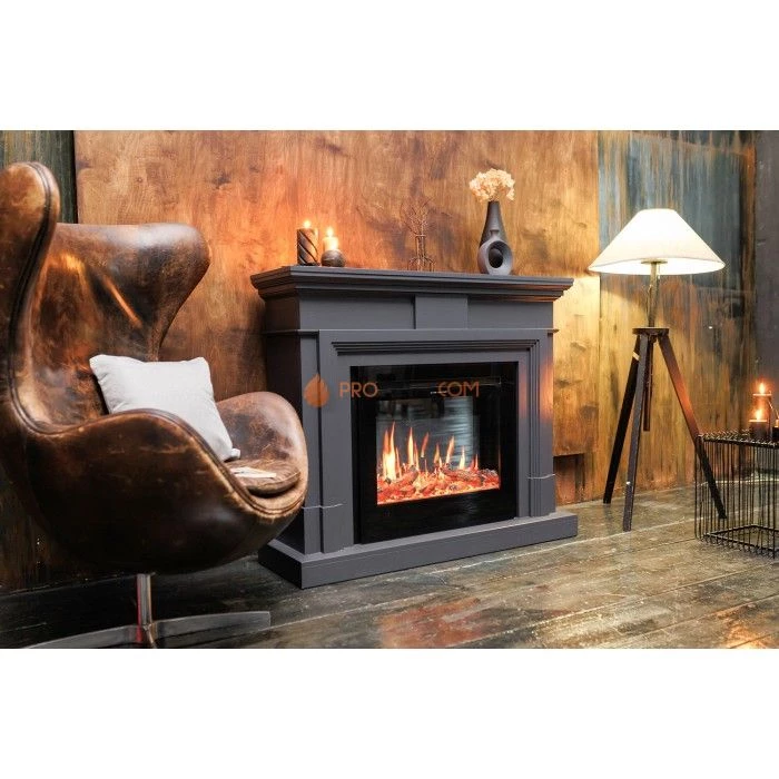 Каминокомплект Royal Flame Coventry - Белый с Электрическим очагом Royal Flame Emerald 28
