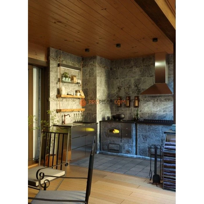 Печь-камин Tulikivi LLU1250 (2 секции)