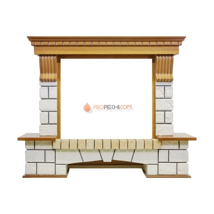 Портал Dimplex Pierre Luxe - Дуб / Белый