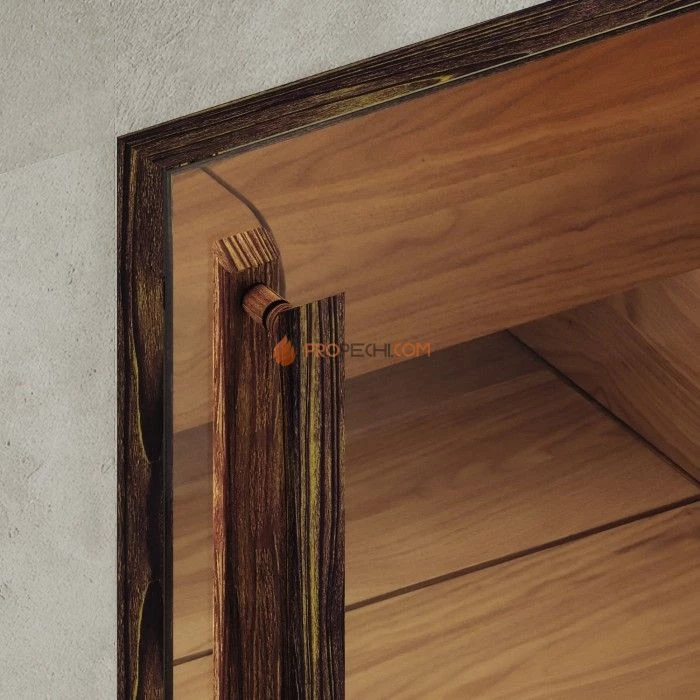 Дверь для хамама DoorWood АРТ Wood 85 Бронза, 1900x700 мм